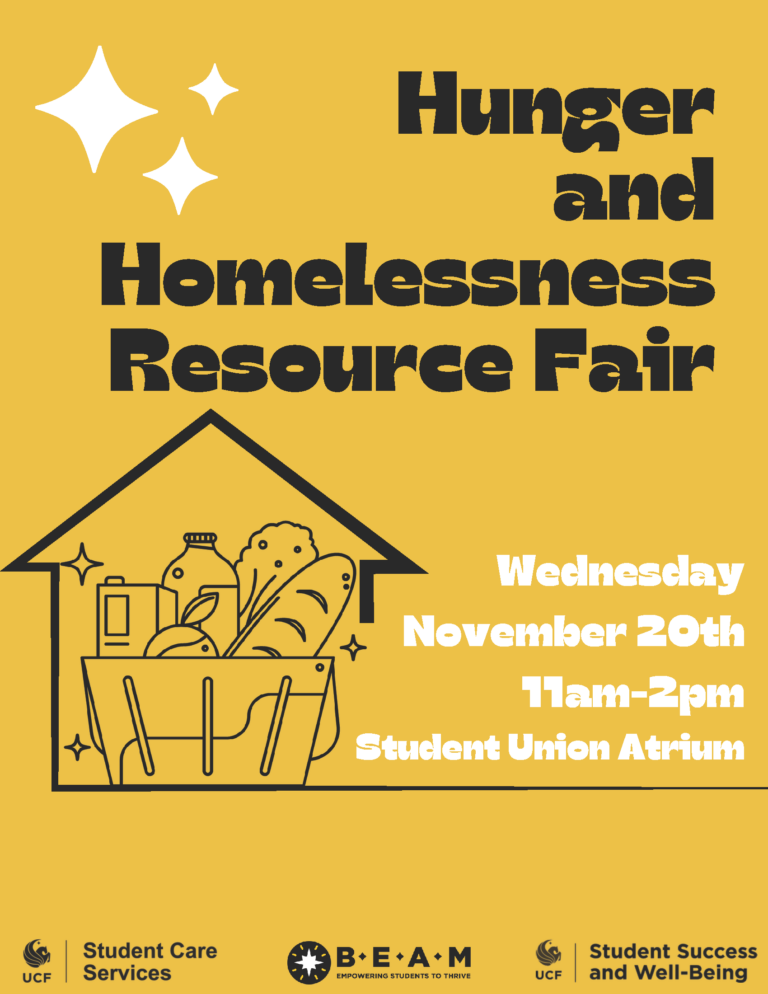 National Hunger and Homelessness Awareness Week 2024 • Student Success ...