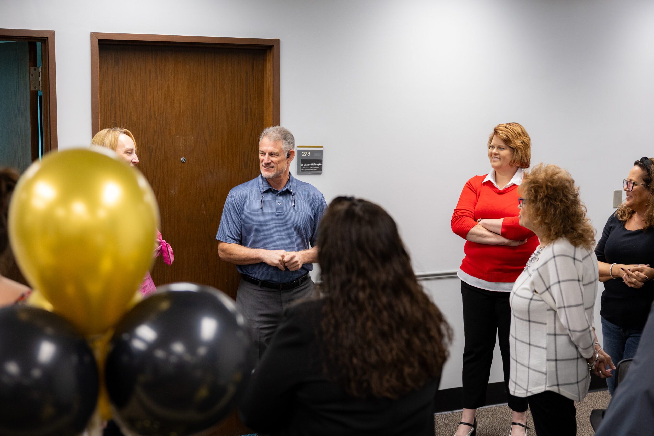 Mark Gumble's retirement party